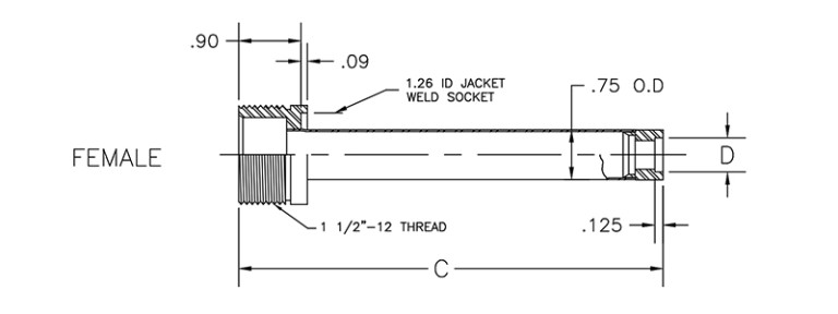 Cryogenic Bayonet Connection